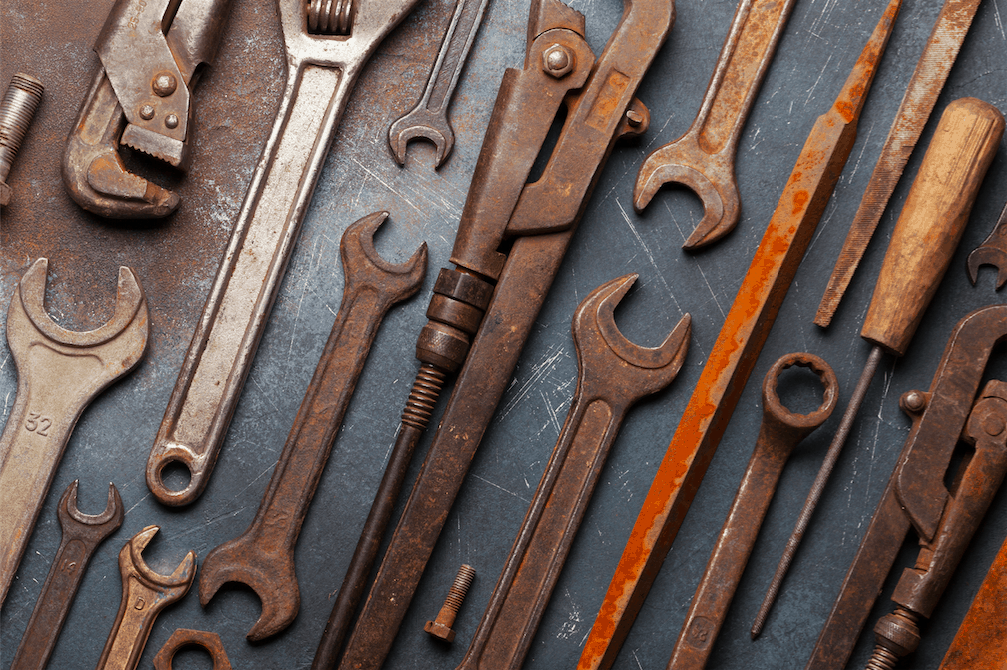 como quitar oxido de metal