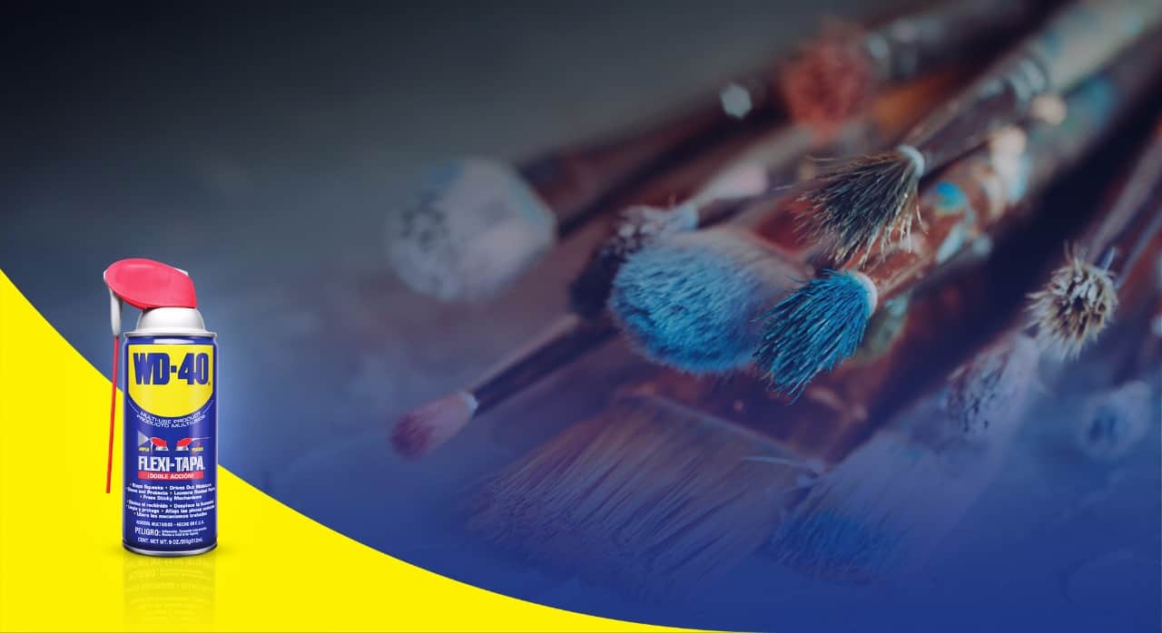 La mejor manera de limpiar tus brochas y pinceles de pintura