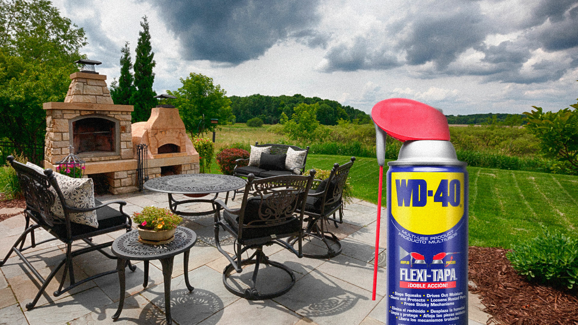 proteger oxido sillas jardin