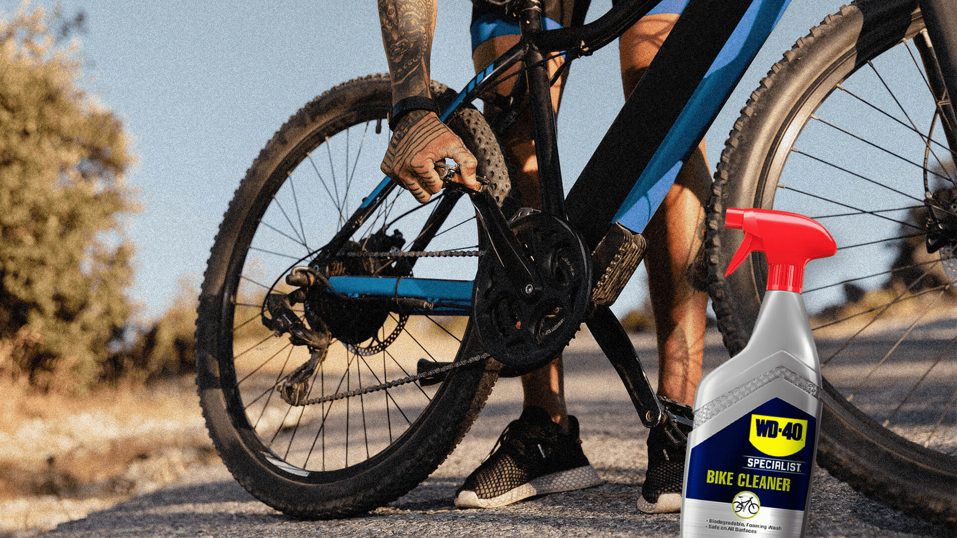 como limpiar una bicicleta de montana